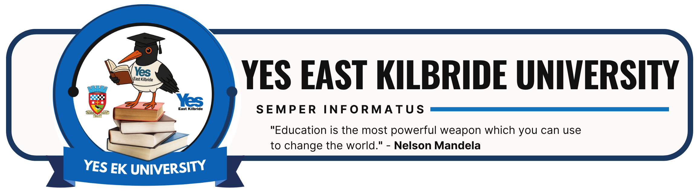 Yes East Kilbride University Banner